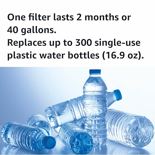 Image of Amazon Basics Enhanced Water Filters for Pitcher, Brita Compatible, 3 Count (Pack of 10)