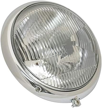 Empi Headlight Assembly, for Porsche 356 1950-1955, Compatible with Dune Buggy