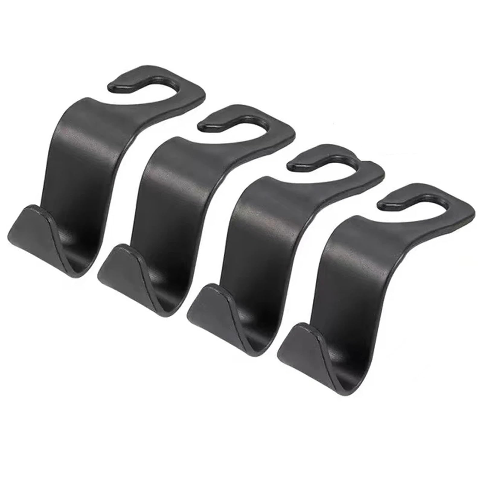 Dtbdfak Auto Interior Universal Auto Seat Headrest Hook Storage Hanger Car Vehicle Hooks Back Organizer Holder Clip Interior Accessories 4Pcs