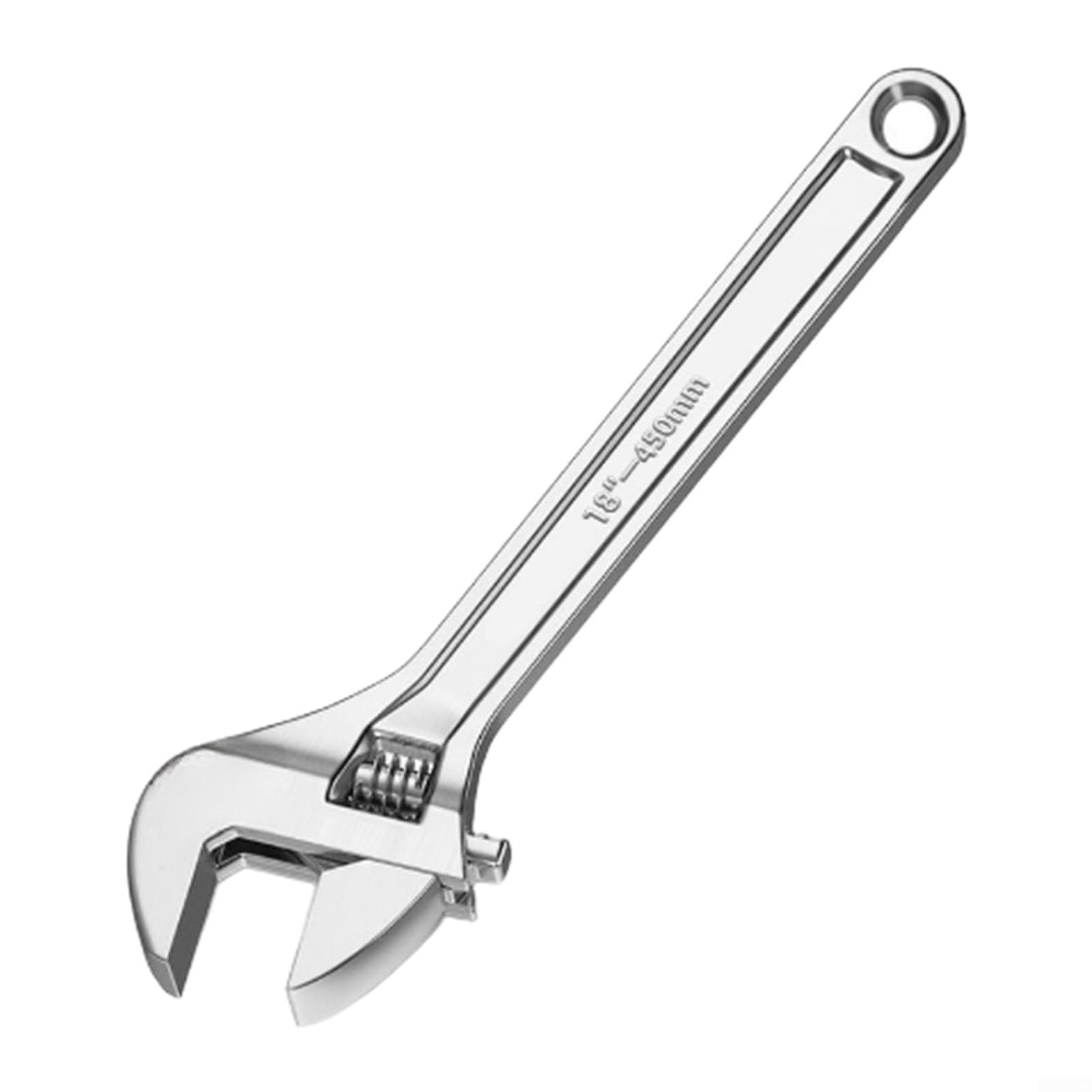 Llave ajustable de acero de alto carbono, llave cromada