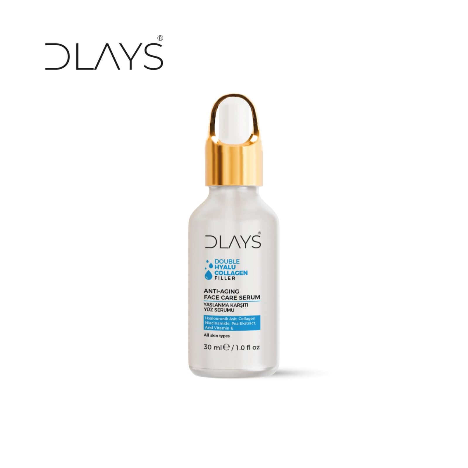 C72RO Dlays Double Hyalu Collagen Filler Yaşlanma Karşıtı Yüz Serumu 30ml