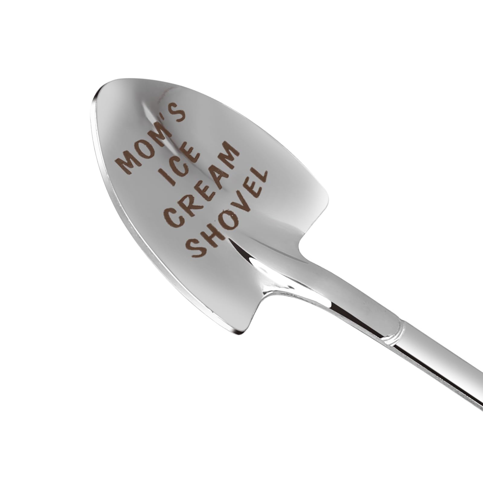 Stormroo Ice Cream Spoon Scoop for Ice Cream Lovers, Funny Engraved Stainless Steel Spoon Shovel, Mom's Ice Cream Shovel, Gift for Women, Birthday, Mother's Day