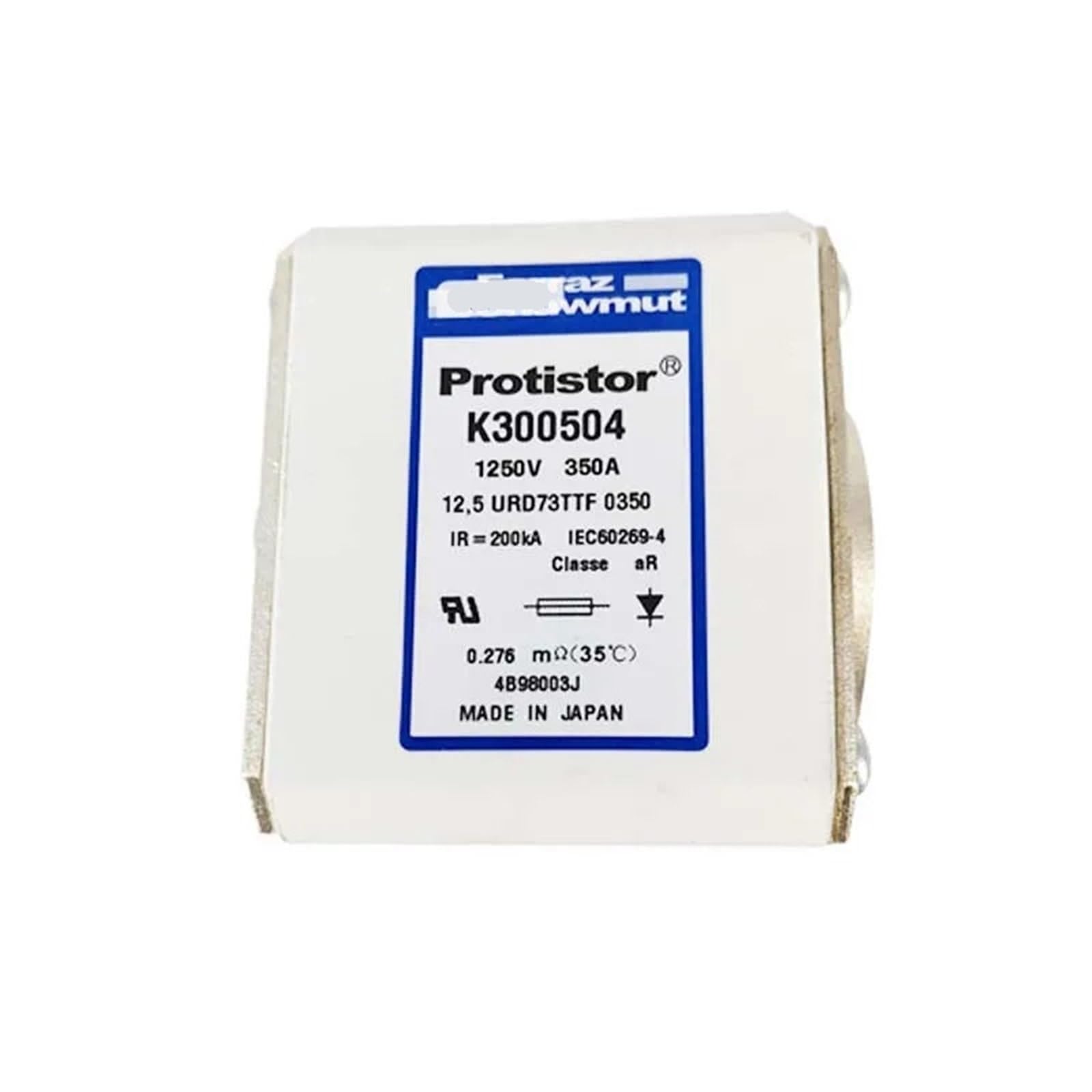 Fusibles B301784 pour protection électrique de circuit domestique