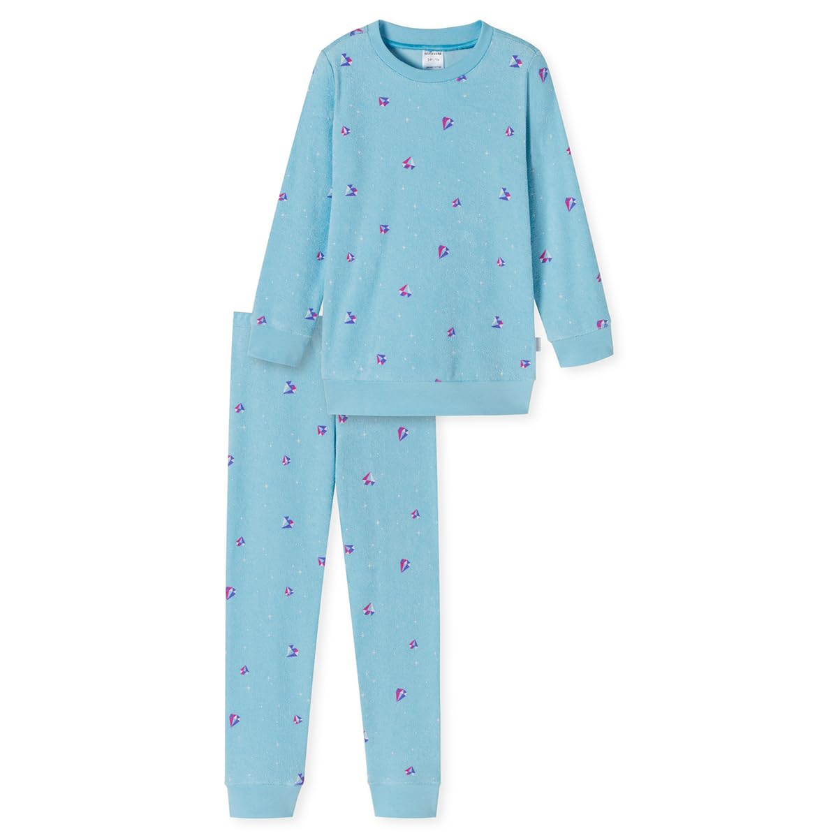 Schiesser Mädchen Schlafanzug Set Pyjama Warme Qualitäten Frottee - Fleece - Interlock - Größe 92 Bis 140 Pyjamaset