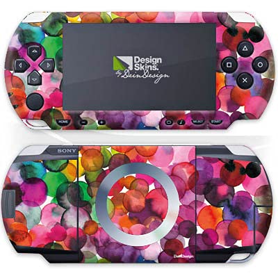 Film autocollant Sony PSP 1000 skin console portable multicolore