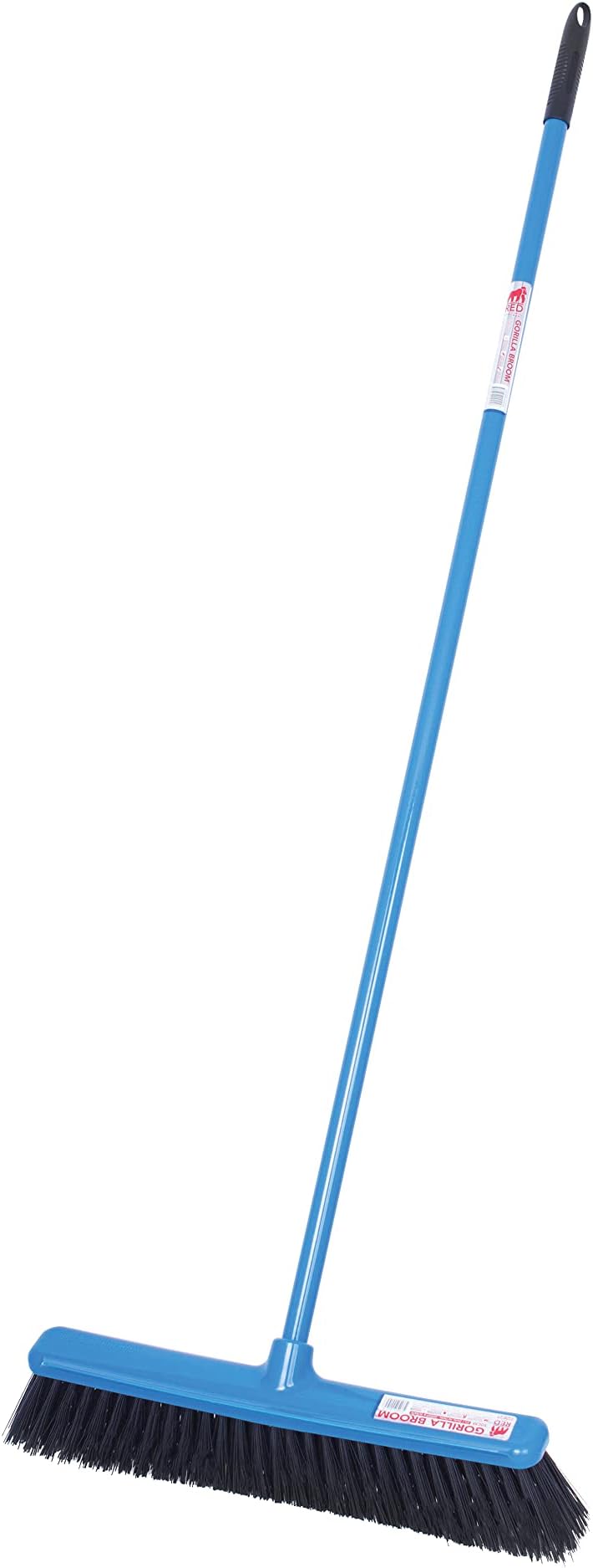 Gorilla Complete Broom 500mm (19.3/4in), Blue,red (GORBROOM50B)