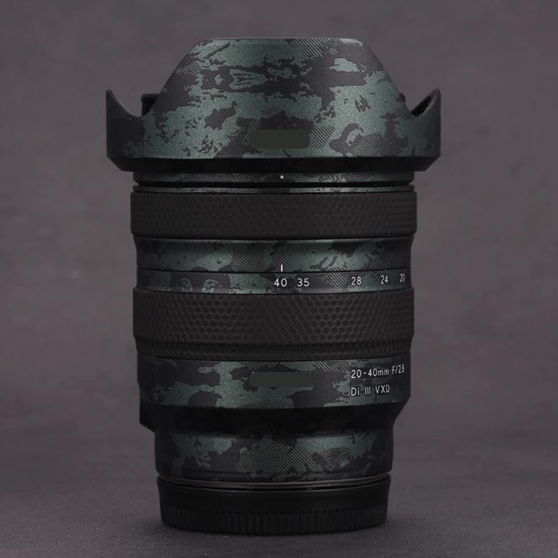 Film pour objectif Tamron 20-40 mm F2.8 Sony vert protection anti-rayure