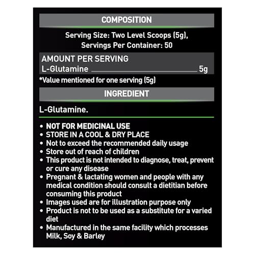 MuscleBlaze Glutamine - Image 4 of 5