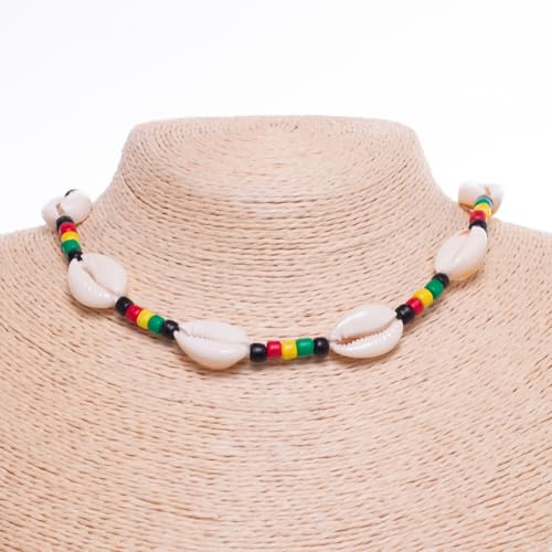BlueRica-Cowrie-Shells-and-Rasta-Coconut-Beads-Necklace