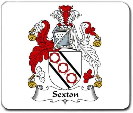 Sexton Color Amazon.com: Sexton Family Crest Coat of Arms Mouse Pad : Office Products
