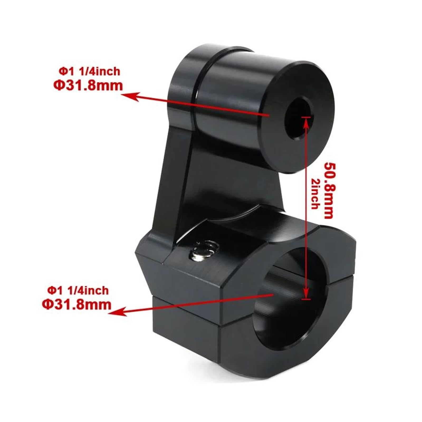 Rehausseurs De Guidon 32 Mm En Aluminium CNC Pour Suzuki Boulevard M109R / M109RC - Position Plus Confortable Et Style Agressif