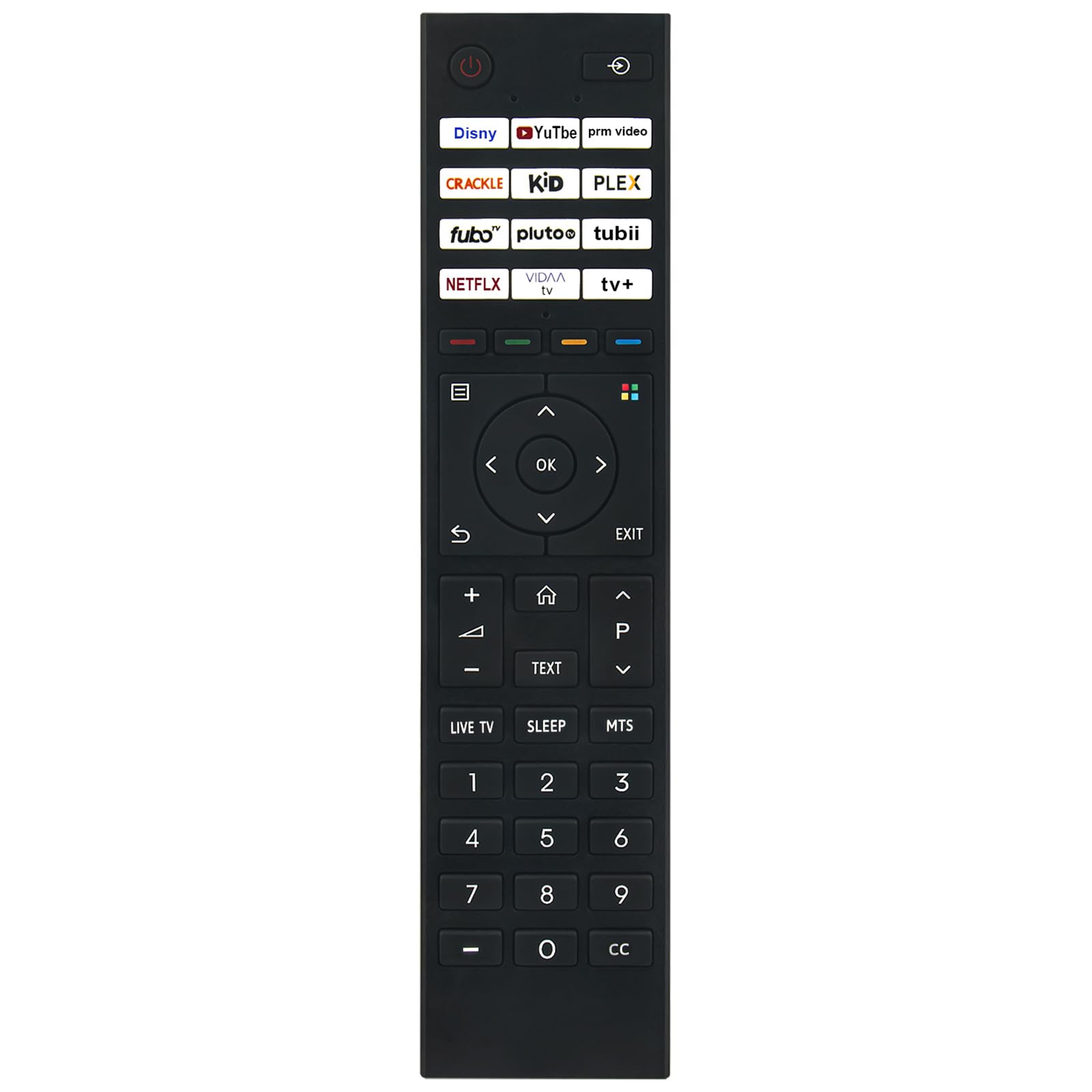Allimity CT-95079 - Mando a distancia de repuesto para Toshiba Smart TV CT95079 32V35MU 43V35MU 343213
