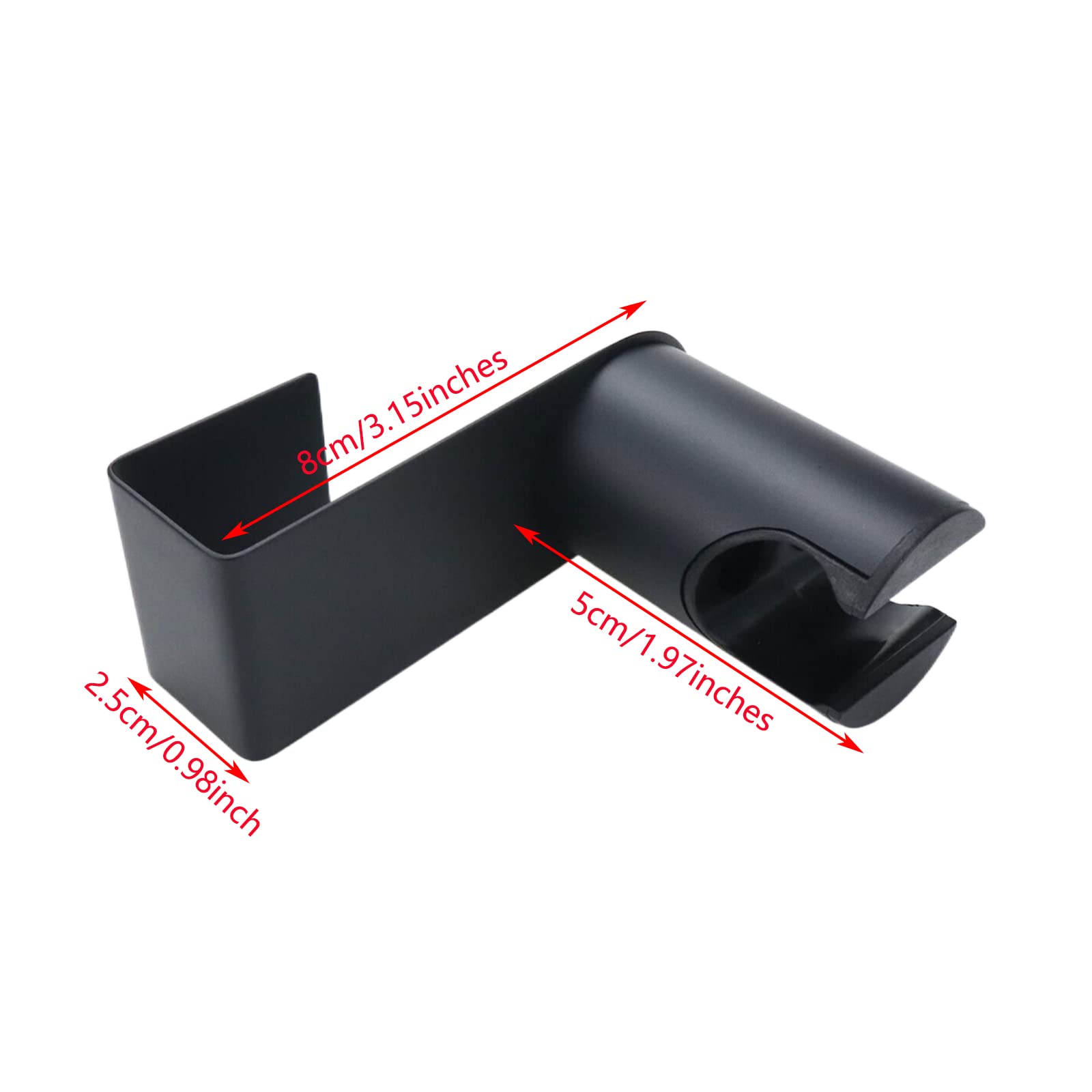 304 Stainless Bidet Sprayer with Hook Base Toilet Sprayer Base Black Pack of 1 — view 4