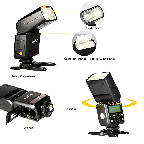 Godox TT350S Blitzgerät für Sony mit TTL und HSS bis 1/8000s