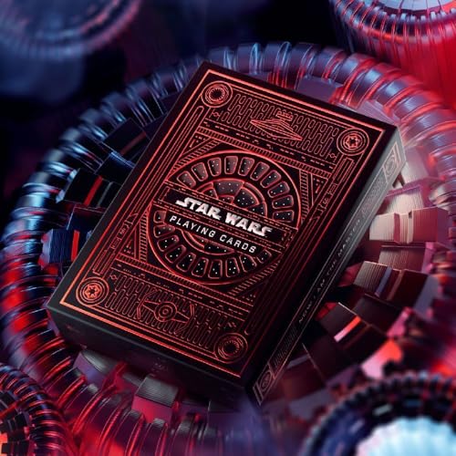 theory11 Baralho Star Wars - Lado Escuro (Vermelho)
