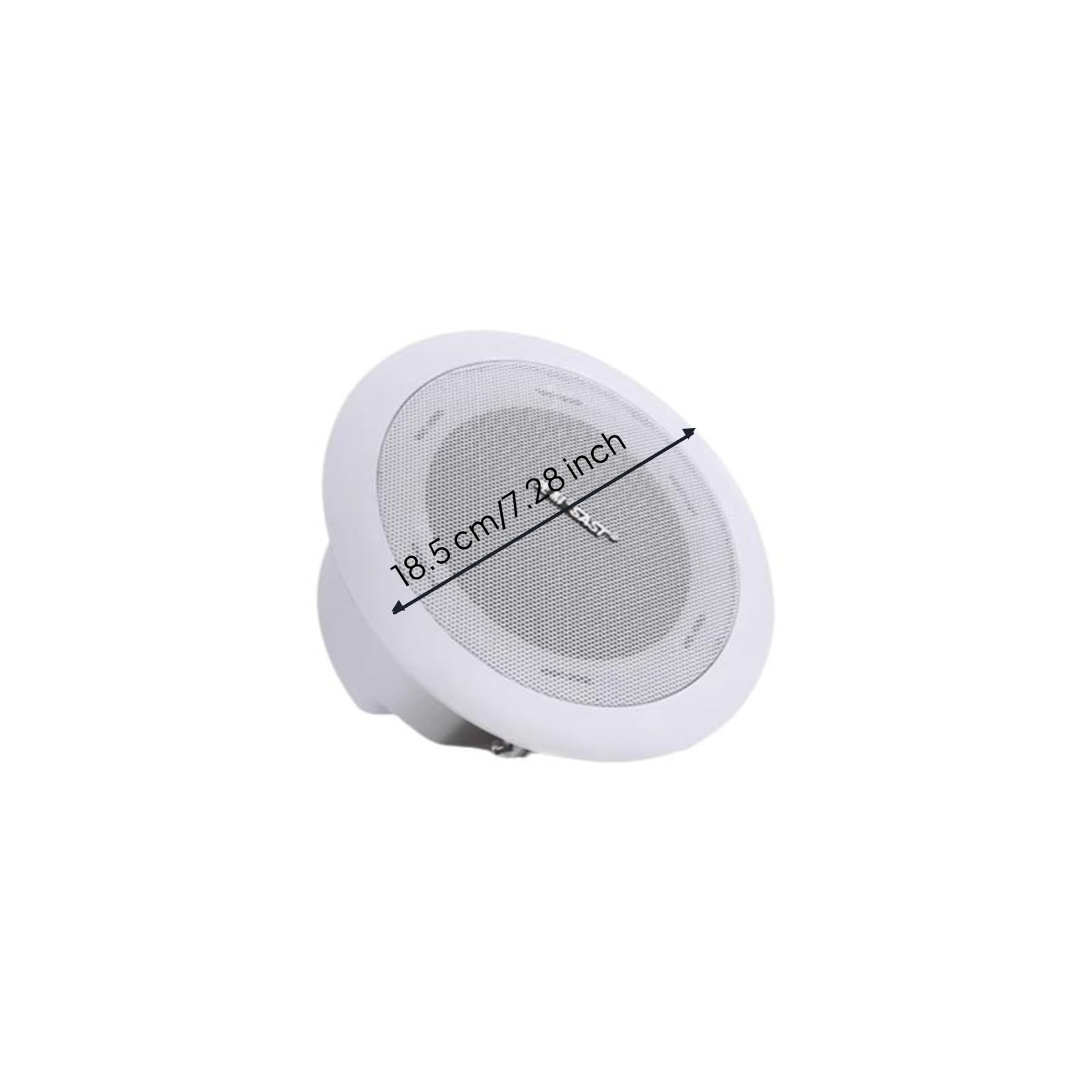 Ceiling Speaker Waterproof in-Ceiling Audio PA System Home Theater Office White Wireless Ceiling-image-19