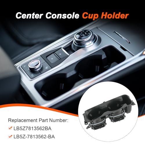 Portavasos para consola central compatible Ford Explorer 20-23 miniatura 2
