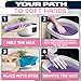 Paraffin Wax Machine for Hand and Feet – 3400ml Hand Wax Paraffin Machine with Fast Heating, Adjustable Temperature 2 Heat Modes Accessories Kit - Relaxing Spa at Home Anytime, Hand & Foot Smooth Skin