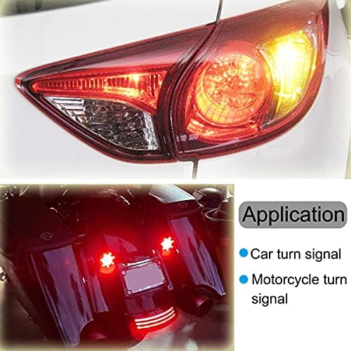 Xiatiaosann 5 PCS 1157 LED Bulb Socket, 7528 Wiring Harness Sockets Adapter for LED Bulbs Turn Signal Lights Backup Lights Time Running Lamps
