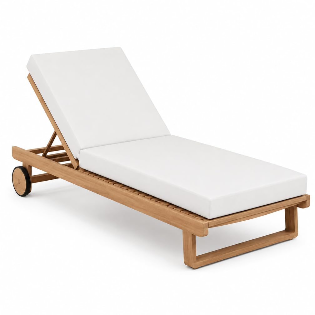 Matelas Transat DéHoussable Coussin Fauteuil Jardin