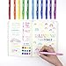 Tombow 61526 TwinTone Marker Set, Rainbow, 12-Pack. Double-Sided Markers Perfect for Planners, Journals, Doodling, and More!