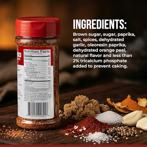 Killer Hogs The BBQ Rub, Championship Barbecue Grill and Smoking Seasoning, Spice Blend for Beef, Steak, Ribs, Burgers, Pork, and Chicken, 11 oz Shaker
