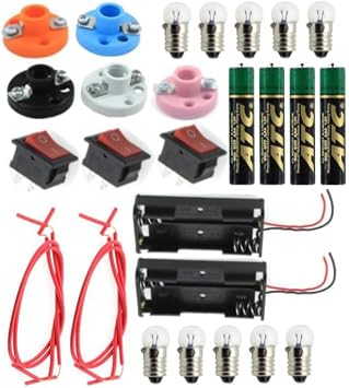 Series and Parallel Electrical Circuit 1 Package Simple Electrical Circuit Experiment Set Trainer Work Training Set