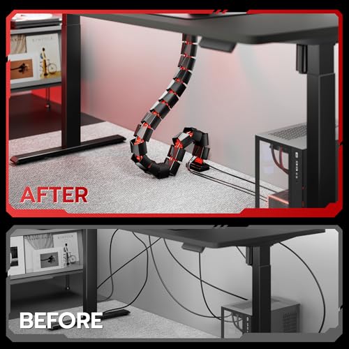 Evita enredos de cables con la abrazadera en vértebras ARES WING roja 2