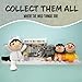 KIDS PREFERRED Where The Wild Things are Plush 9 Inch Moishe Monster Stuffed Animal with Crinkle Feet and Bean Filled Bottom