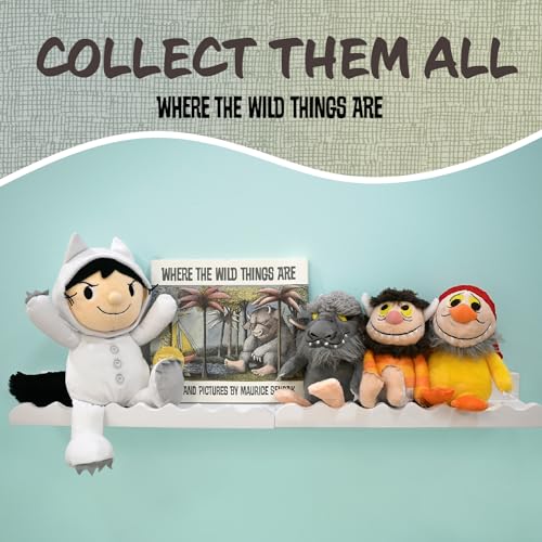 Image of Kids Preferred Where The Wild Things are Plush 9 Inch Moishe Monster Stuffed Animal with Crinkle Feet and Bean Filled Bottom