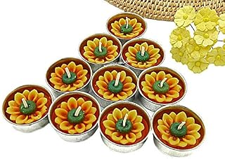 NAVA CHIANGMAI Flower Tealight Candles Scented Tea Lights Aromatherapy Relax Candles for Birthday