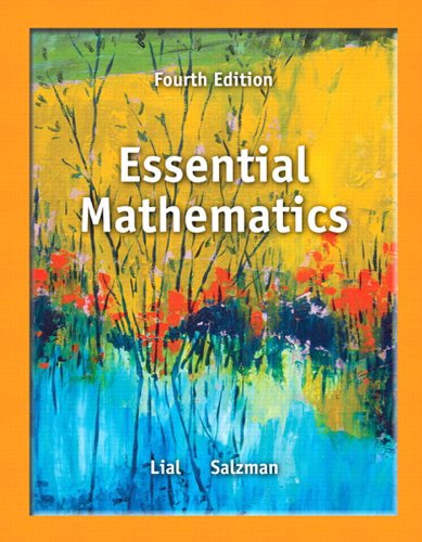 Essential Mathematics      4th Edition, Kindle Edition