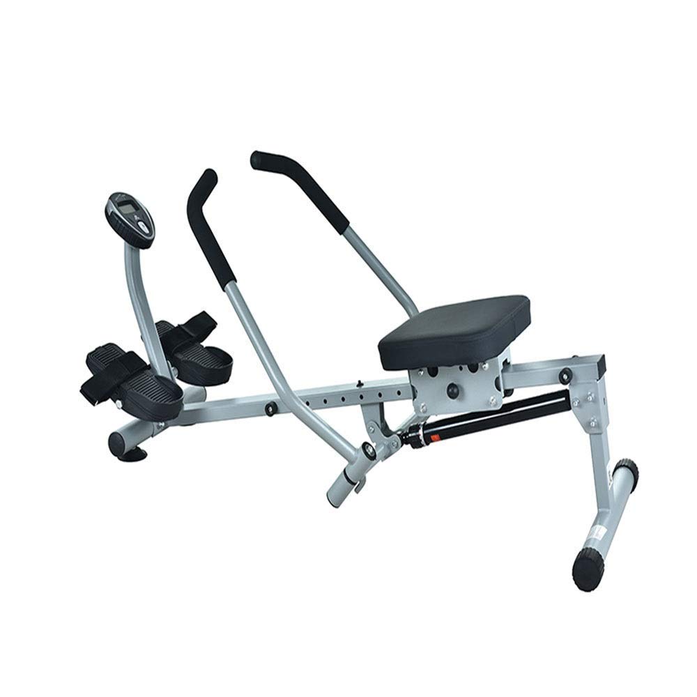 Attrezzature per il fitness Vogatori pieghevoli Vogatore per la casa, Vogatore idraulico per palestra domestica, 12 resistenze regolabili, display dati HD, carico massimo 120 kg, Attrezzature per il