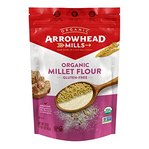 Arrowhead Mills Flour Millet Organic, 23 Oz, 1.43 Pound (Pack Of 1) #TOP6