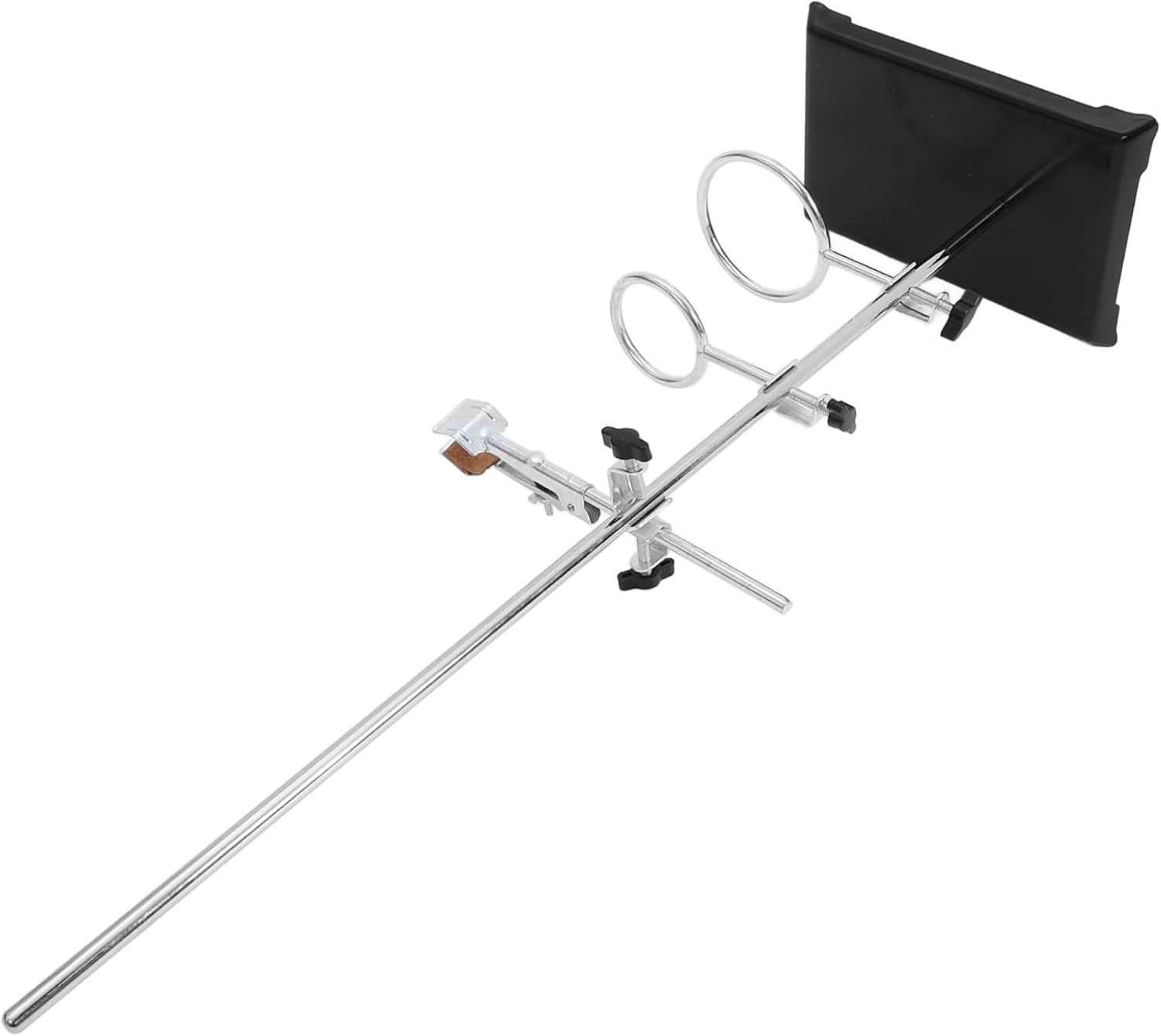 Zerodeko Laboratory Stand Clamp Sturdy Base for Chemistry and Physics Experiments Support Equipment for Test Tubes and Flasks Science Labs