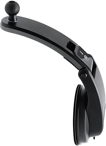 Soporte para tablet de vehículo de posición flexible, rotación de 360 grados, soporte de succión segura, no bloquea, vista de conducción, soporte de