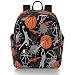 Petit sac à dos pour femme en nylon avec cerceau pour joueur de basket-ball, sac à dos de voyage décontracté léger imprimé petit sac à dos décontracté pour filles
