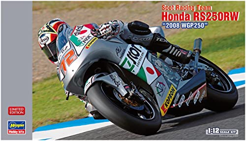 Maquette Honda RS250RW 2008 Scot Racing Team Hasegawa 1/12