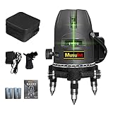 （Laser Level Outside）Outdoor Lasers 5 Lines Green Laser Level 360 Self Leveling Rotary Precision Level Tool Super Bright