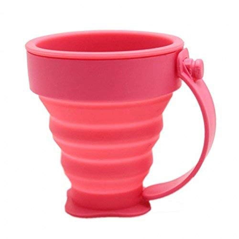 TD CREATIONS Silicone Collapsible Cup Folding Cup Silicone Telescopic Travel Camping Mug Magic Foldable Collapsible Silicone Mug Glass with Side Handle (Multi Color) (Pack of 1) (B0DBJ5CLB3) Amazon Price History, Amazon Price Tracker