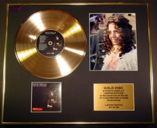 KATIE MELUA/CD GOLD DISC/RECORD & PHOTO DISPLAY/LTD. EDITION/COA/CALL OFF THE SEARCH