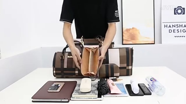 Set de 6 Bolsos Tote y Carteras para Mujer miniatura 7
