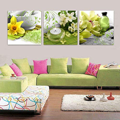 Photos murales de fleurs pour embellir un salon ou une cuisine sans grands travaux