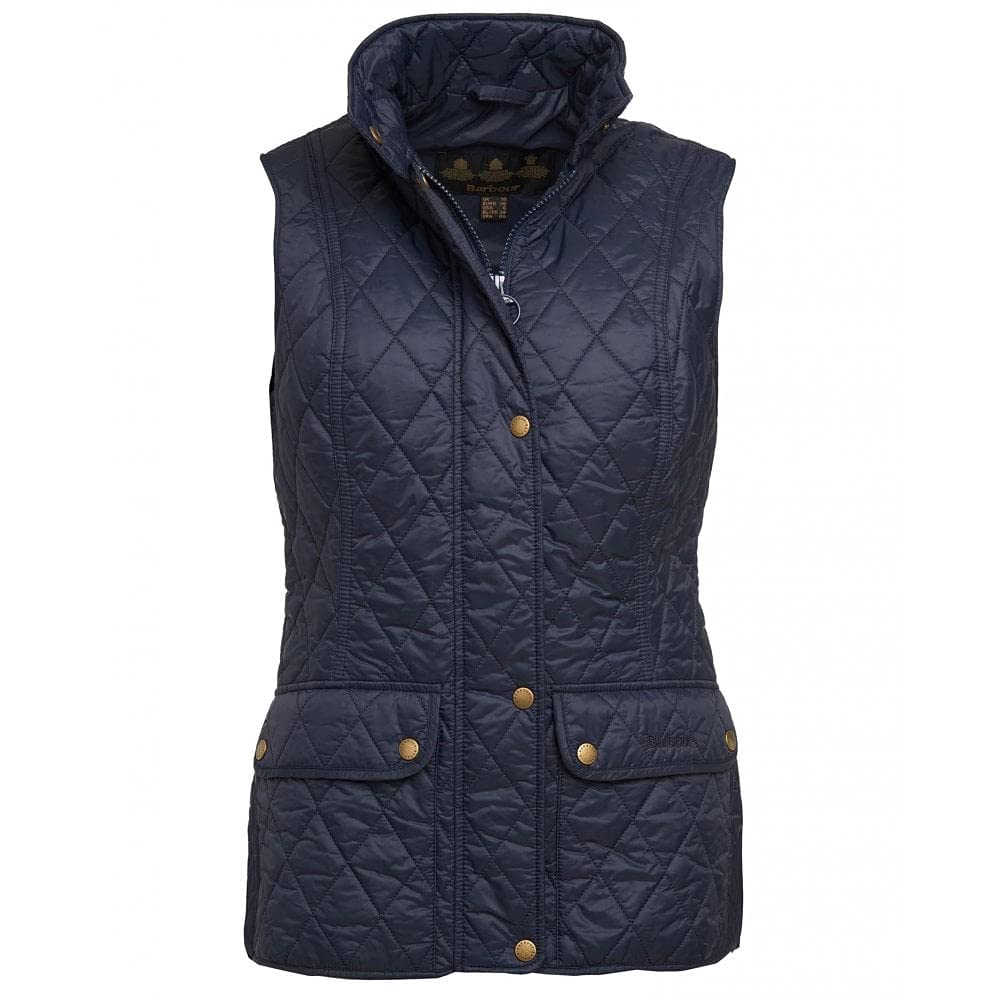 Barbour Women's Navy Otterburn Quilted Gilet, 16