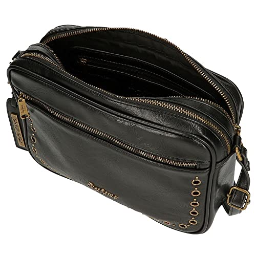 Pepe Jeans Aurora - Borsa A Tracolla Donna In Pelle Sintetica, Verde Menta, Con Protezione RFID - Foto 4