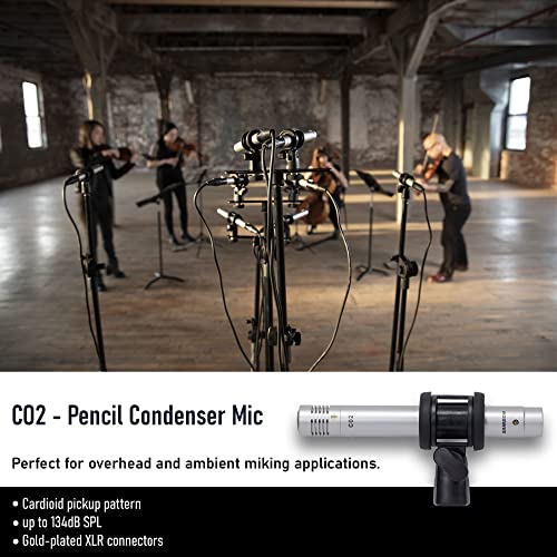 Samson DK707 7-Piece Drum Microphone Kit with 7 Premium XLR Mic Cables, XLR-M to XLR-F - Recording Accessory Bundle - Thumbnail 5