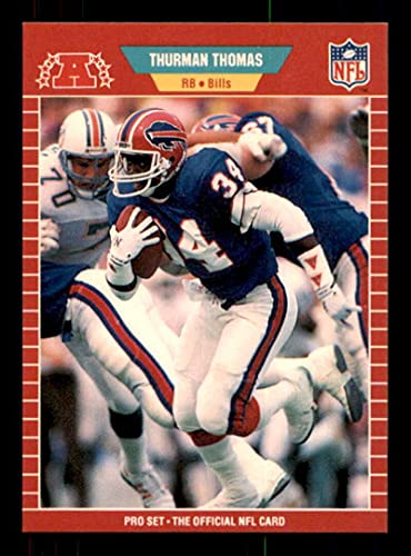 Thurman Thomas Rookie Card 1989 Score #32 (Pro Set)