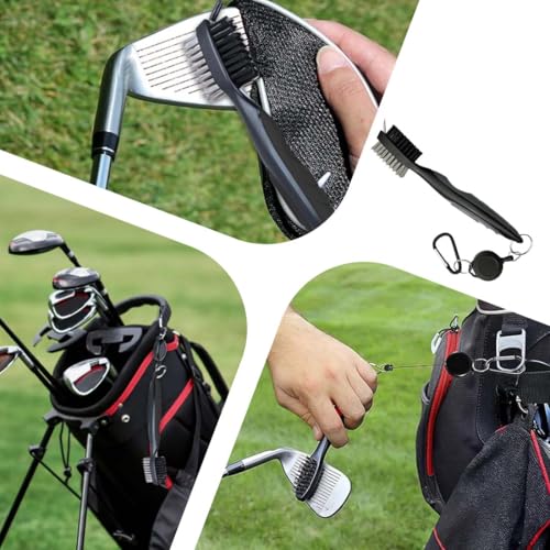 Brosse 2-en-1 pour clubs de golf