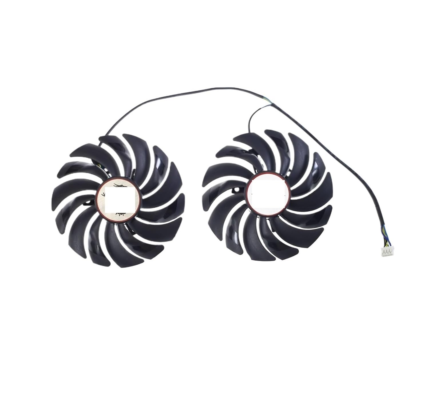 PLD10010B12HH DC12V 4PIN Graphics Card Fan RX580 RX480 Radeon(PLD10010B12HH)