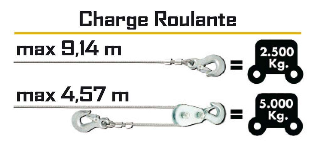VERRICELLO ELETTRICO 12V CON CAVO ACCIAIO PER TRAINO AUTO